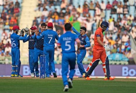 Afghanistan cruise past Netherlands by seven wickets: Cricket .
